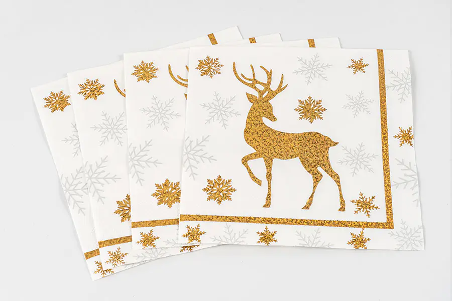 Julpappersservett Julpappersservett