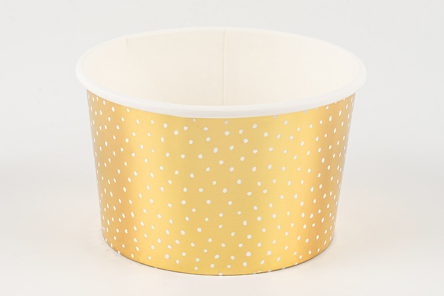 Guld Polka Dot Glass Cups Guld Polka Dot Glass Cups
